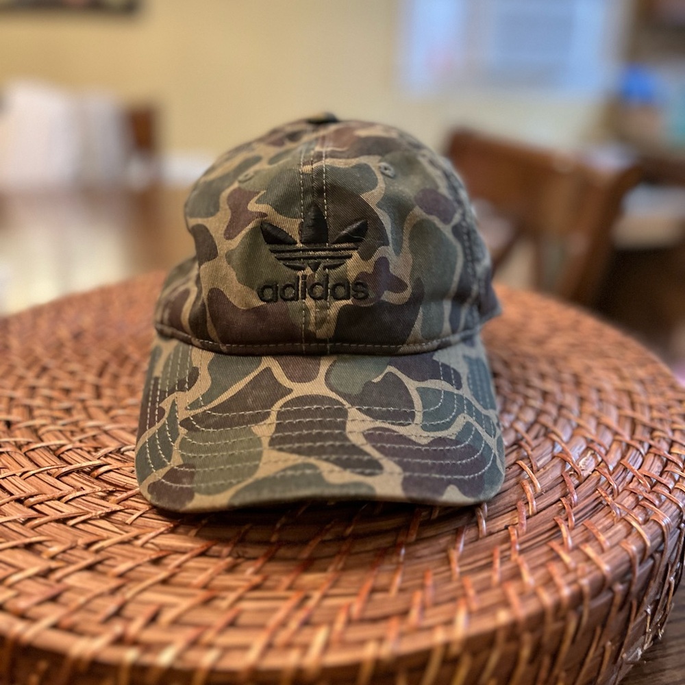 Adidas Green Camo Hat
Adjustable back